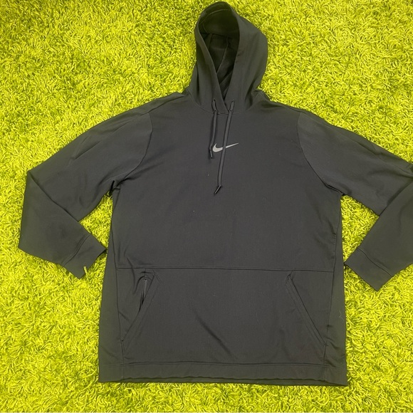 NIKE HOODIE BLACK XL TALL - Picture 3 of 9